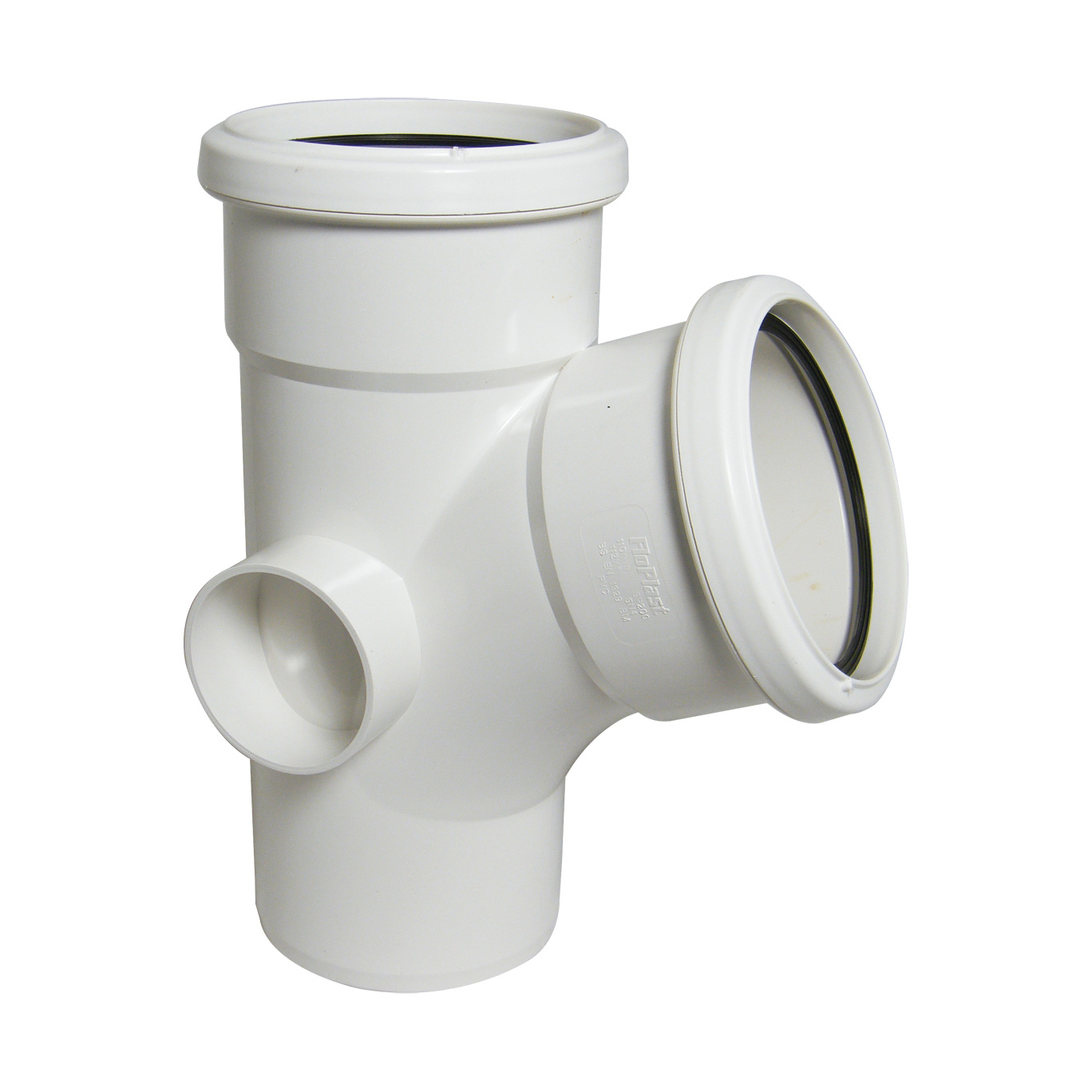 Push fit Soil White 4"